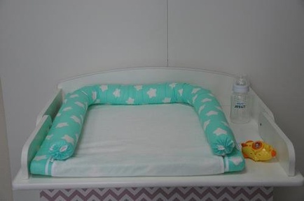 Матрасик для пеленания Malika Звезды 66х60 см 