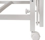 Кровать Indigo Bella 120х60 см с продольным маятником и колесами