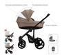 Детская коляска Bebetto Magnum PRIMA 2 в 1 