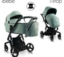 Коляска IBEBE I-Stop Leather 2 в 1 с электронной тормозной системой
