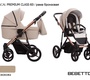 Коляска Bebetto Pascal Premium Class 3 в 1 (100% экокожа) 