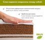 Ортопедический матрас Плитекс Bamboo Nature 119х60х11 см 