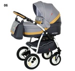 Детская коляска Verdi Optima 3 в 1 с большой люлькой