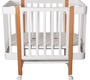 Кровать Indigo Tiny 100х70 см с продольным маятником и колесами