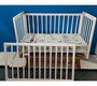 Детская кроватка Malika ELINA с продольным маятником