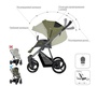 Детская коляска Bebetto Flavio 3 в 1