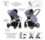 Детская коляска Bebetto Flavio PRO 2 в 1 (100% эко кожа) 