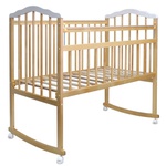 Кроватка MALIKA Melisa-2 LUX колесо-качалка без ящика