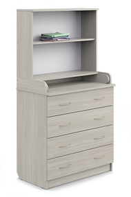 Комод раскладной с полкой Атон КР 80 К/4 ЛДСП 4 ящика 