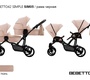 Коляска для двойни Bebetto42 SIMPLE 2 в 1