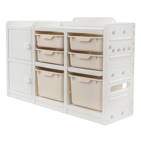 Стеллаж для игрушек Pituso Simple с ящиками