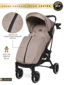Коляска прогулочная Jetem Lavida New 
