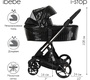 Коляска IBEBE I-Stop Leather 2 в 1 с электронной тормозной системой