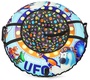 Надувные санки-ватрушка (тюбинг) Cosmic Zoo UFO
