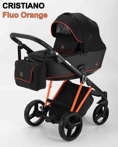 Коляска Adamex Cristiano Fluo 2 в 1