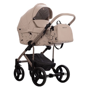 Детская коляска Bebetto MAGNUM LIGHT SE Pro 2в1 кожа
