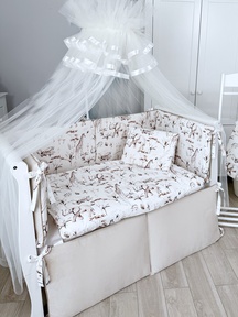 Комплект белья в кроватку Lepre Savannah New 6 предметов 