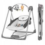 Электрокачели Lionelo Otto с компактным сложением