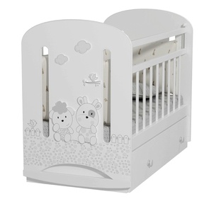 Детская кроватка с маятником и ящиком Альма Няня Fattoria Nuvola