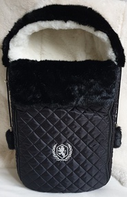 Меховой конверт в коляску Ecoline для детей до года 