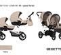 Коляска для двойни Bebetto42 Сomfort 3 в 1 с автокреслами 