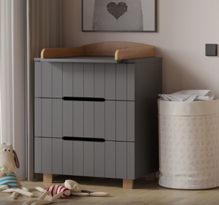 Комод Incanto Vikki 800/3 со съемным пеленальным столиком 