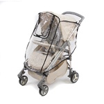 Дождевик Карапуз для прогулочной коляски с окошком, пвх