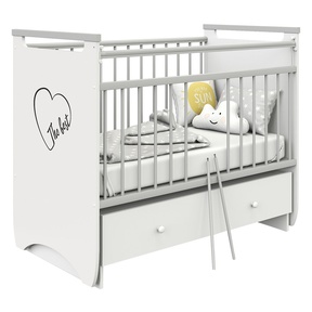 Кровать детская Атон ГЕРДА с маятником и ящиком 