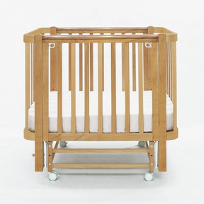 Детская кровать Antemi Terra Light NEW с маятником и колесами