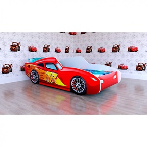 Кровать машинка Malika Red Rally