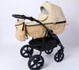 Коляска Peppy Sandra 2 в 1 с большой люлькой 
