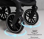 Детская коляска AmaroBaby Motus Premium Ecco 2в1
