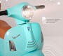 Каталка Sweet Baby Vespa аккумуляторная 