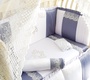 Набор в кроватку для новорожденных Ecoline VALENSIA 