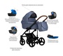 Детская коляска Bebetto Solaris 3 в 1