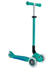Трехколесный самокат Globber PRIMO FOLDABLE PLUS LIGHTS V2