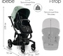 Коляска IBEBE I-Stop Leather 2 в 1 с электронной тормозной системой