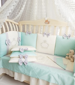 Бортики в кроватку для новорожденных Ecoline Mary 