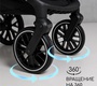 Детская коляска AmaroBaby Motus V2 2в1