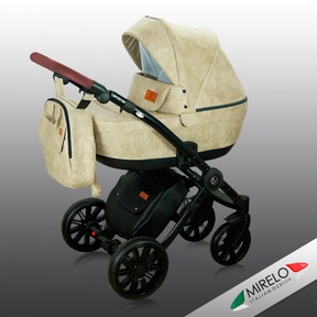 Детская легкая коляска Mirelo Bonita Natural 3 в 1