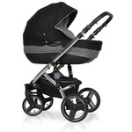 Детская коляска Riko Bruno Silver 3 в 1 