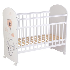 Детская кровать Фея 701 колесо/качалка