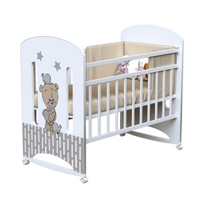 Кровать детская ВДК LOVE ME (колесо-качалка) ЛДСП