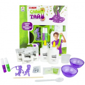 Большой слайм тайм набор 1TOY LAB 