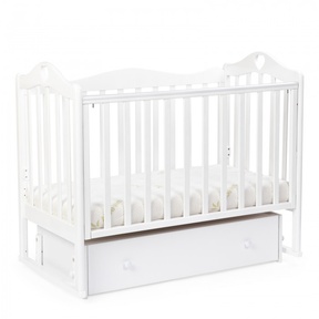 Детская кроватка Bebizaro Jameson Heart маятник универсальный с ящиком