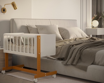 Кроватка колыбель Incanto с матрасиком