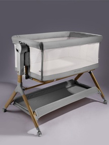 Приставная люлька AmaroBaby Care с укачиванием 