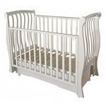 Детская кровать Антел Луиза3 (Luiza 3) маятник, колеса, ящик