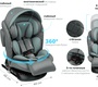 Автокресло INDIGO SMART+ Isofix 0+1+2+3 (0-36 кг) поворотное