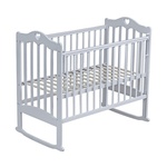 Кровать детская Мой малыш Barney 5 (колесо-качалка, автостенка)